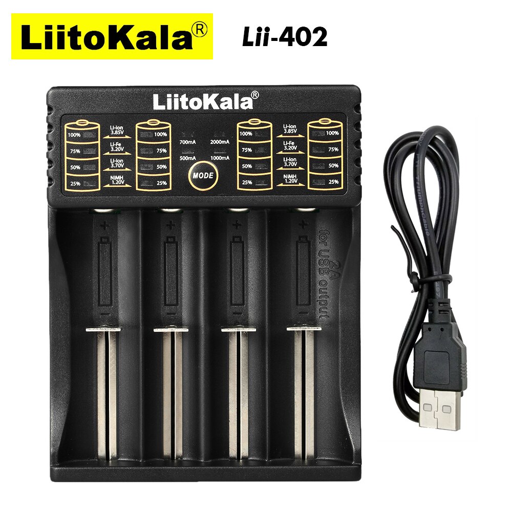 LiitoKala Lii-402 Ʈ ͸  1.2V 3.7V 3.2V 3..